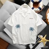 Áo Sơ Mi Nam Tay Ngắn Linen Cuban ICONDENIM Littoral