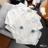 Áo Sơ Mi Nam Tay Ngắn Linen Cuban ICONDENIM Littoral
