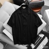 Áo Sơ Mi Nam Tay Ngắn Linen Cuban ICONDENIM Sandrift