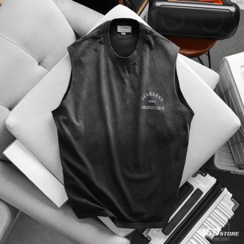 Áo Tanktop Nam ICONDENIM Steel Fade