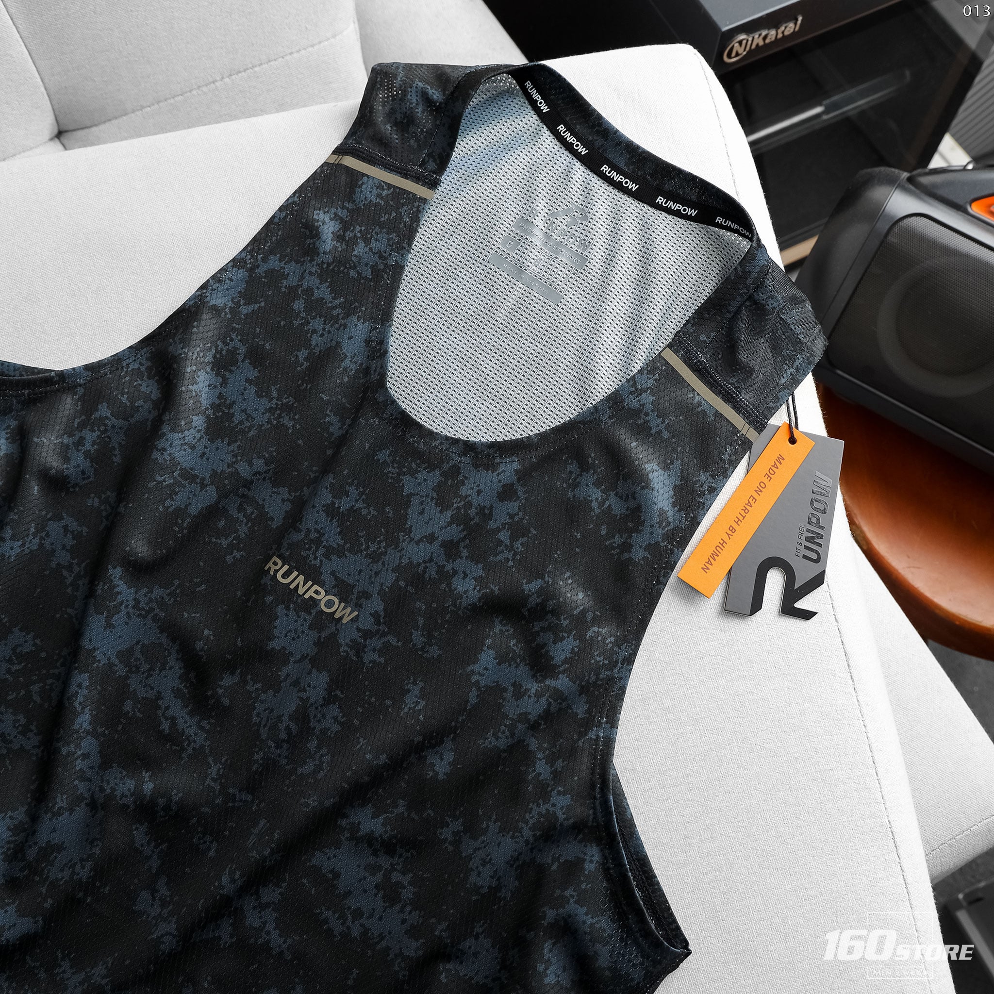 Áo Tanktop Nam RUNPOW In Camo