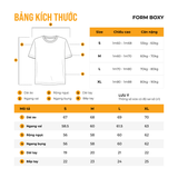 Áo Thun Nam ICONDENIM Lettered Form Boxy