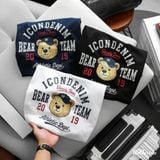 Áo Thun Nam ICONDENIM Bear Team