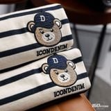Áo Thun Nam ICONDENIM Classic Bear Stripe Form Regular