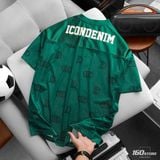 Áo Thun Nam ICONDENIM Green Pitch