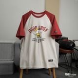 Áo Thun Nam Raglan Peanuts Good Grief