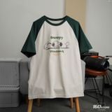 Áo Thun Nam Raglan Peanuts Memories