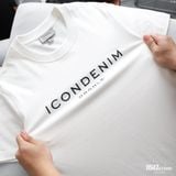 Áo Thun Nam ICONDENIM Shimmer Logo