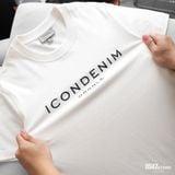 Áo Thun Nam ICONDENIM Shimmer Logo