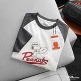 Áo Thun Nam Raglan Peanuts Touchdown