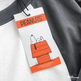 Áo Thun Nam Raglan Peanuts Touchdown