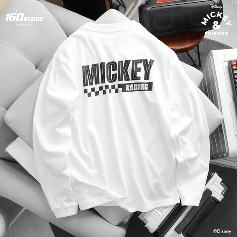 Áo Thun Nam Tay Dài Disney Race League