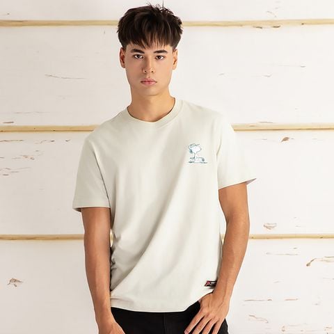 Áo Thun Nam ICONDENIM Peanuts Over Cream
