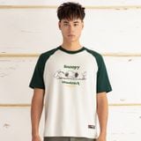 Áo Thun Nam Raglan Peanuts Memories