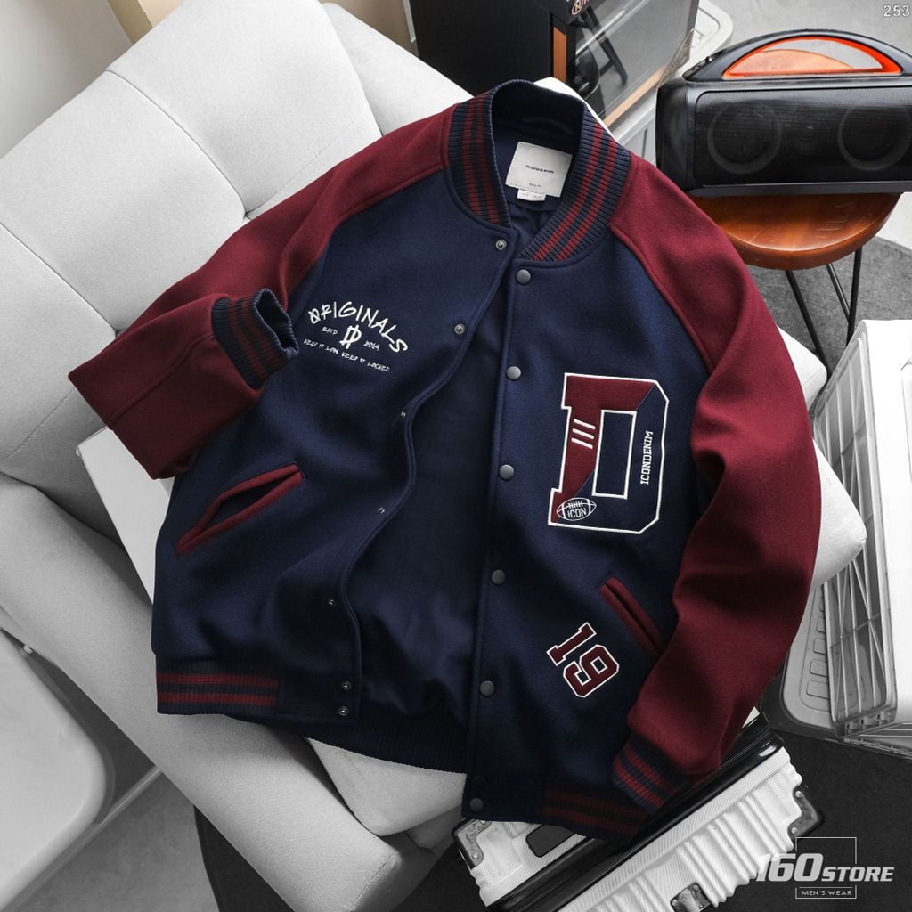 Áo Khoác Varsity Nam ICONDENIM Orginals