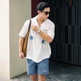 Quần Short Nam ICONDENIM Striped Form Regular