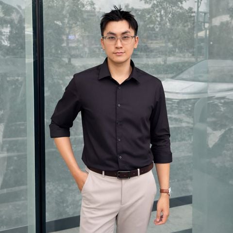 Áo Sơ Mi Nam Tay Dài ICONDENIM Essential Elegance