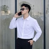 Áo Sơ Mi Nam Tay Dài ICONDENIM Oxford ID Embroidery Shirt
