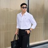 Áo Sơ Mi Nam Tay Dài ICONDENIM Oxford ID Embroidery Shirt