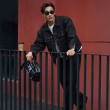 Áo Khoác Denim Nam ICONDENIM Dust Black Trucker