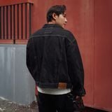 Áo Khoác Denim Nam ICONDENIM Dust Black Trucker