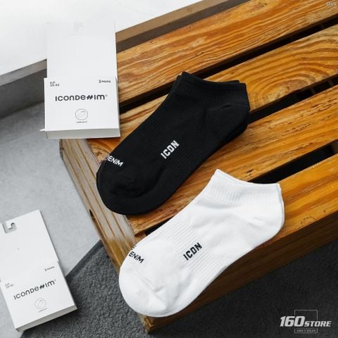 Combo 3 Vớ Low-Cut Nam ICONDENIM Silent Step