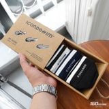 Combo 3 Vớ Nam No-Show ICONDENIM Twinline