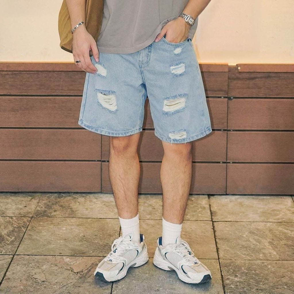Quần Short Nam ICONDENIM Orgnls Raw Edge Shorts