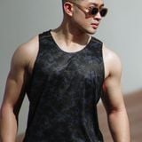 Áo Tanktop Nam RUNPOW In Camo Form Regular