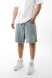 Quần Short Nam Bermuda Denim Form Baggy