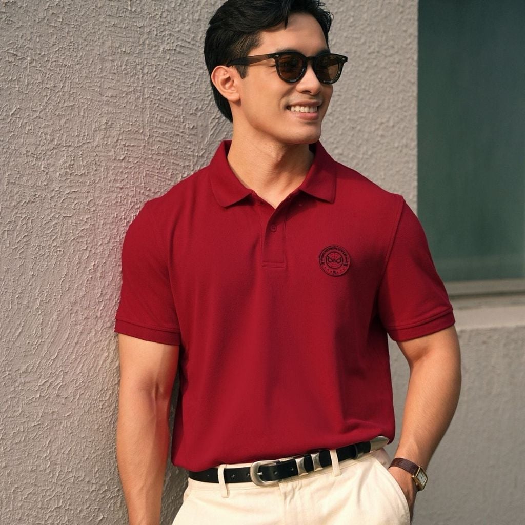 Áo Polo Nam ICONDENIM Marvel Spider-Man Night Script Form Regular