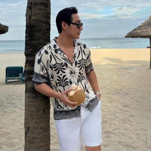Áo Sơ Mi Nam Tay Ngắn ICONDENIM Cuban Pure Oasis Form Relaxed