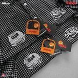 Áo Sơ Mi Nam Tay Ngắn ICONDENIM Garfield Preppy Paws Check Form Relaxed