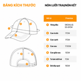 Mũ Lưỡi Trai Nam ICONDENIM Intials