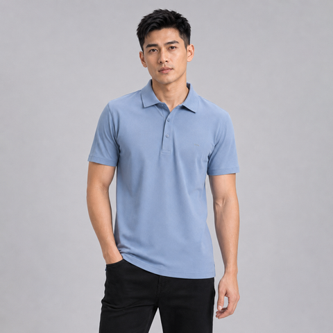 Áo Polo Nam ICONDENIM PROCOOL Luxe Chrome Form Slim