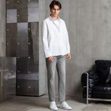 Quần Jeans Nam ICONDENIM Airflex Gọn Nhẹ Linh Hoạt Light Grey