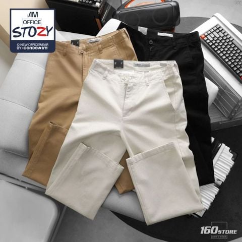 Quần Kaki Nam ICONDENIM Sandfold Form Loose