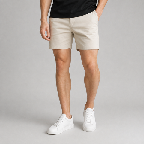 Quần Short Kaki Nam BOUTON Aether Core
