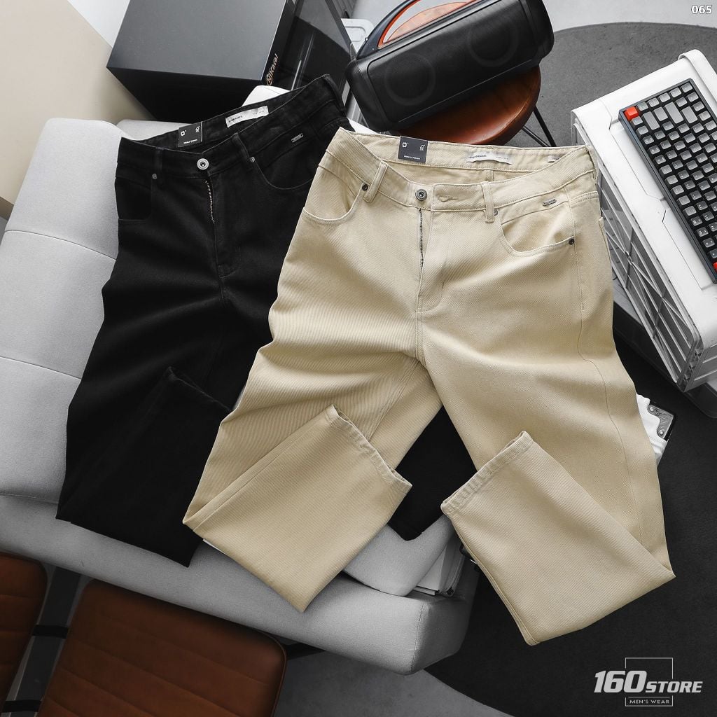 Quần Kaki Nam ICONDENIM 5-Pocket Form Straight