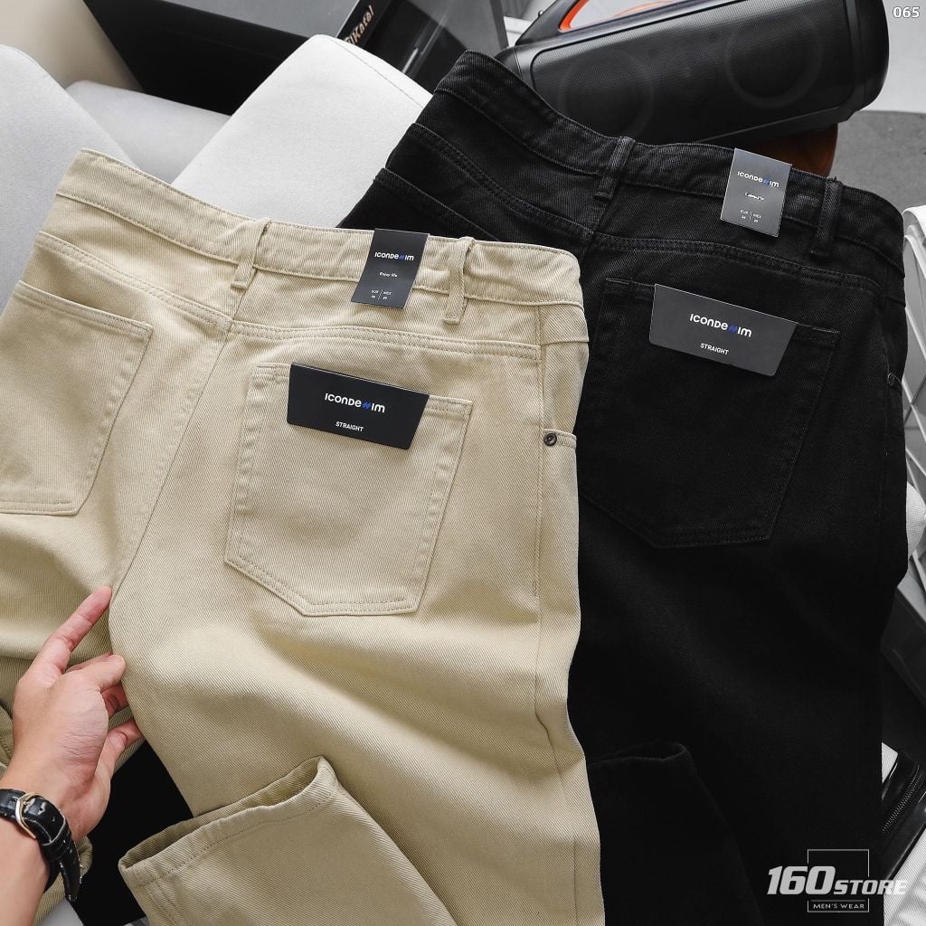 Quần Kaki Nam ICONDENIM 5-Pocket Form Straight