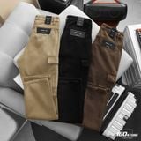 Quần Cargo Kaki Nam ICONDENIM Washed