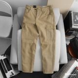 Quần Cargo Kaki Nam ICONDENIM Washed