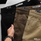 Quần Cargo Kaki Nam ICONDENIM Washed