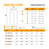 Quần Jean Nam ICON105 Lightweight™ Straight Fit Light Grey