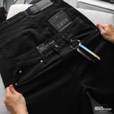 Quần Jeans Nam ICONDENIM Airflex Gọn Nhẹ Linh Hoạt Black