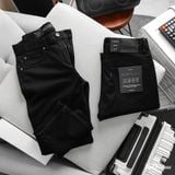 Quần Jeans Nam ICONDENIM Airflex Gọn Nhẹ Linh Hoạt Black