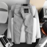 Quần Jeans Nam ICONDENIM Airflex Gọn Nhẹ Linh Hoạt Light Grey