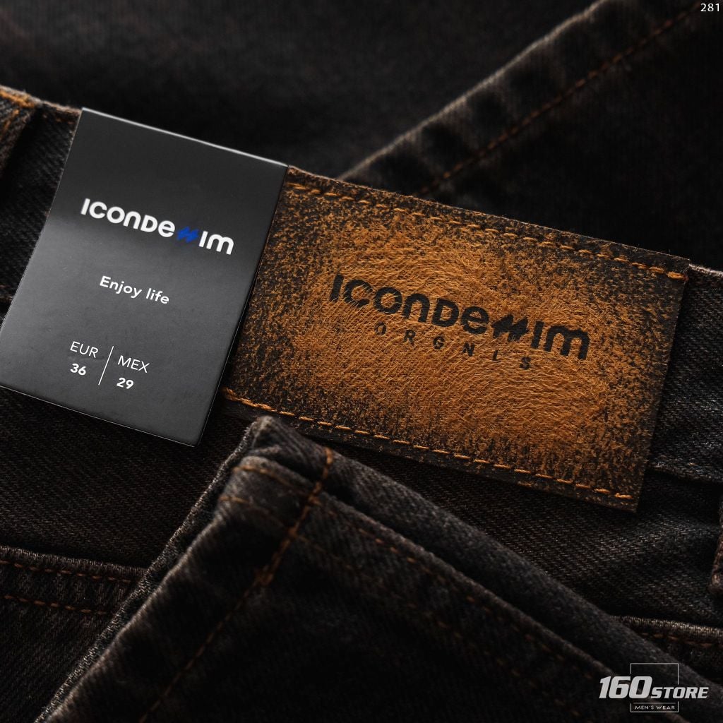 Quần Jeans Nam ICONDENIM Vintage Brown