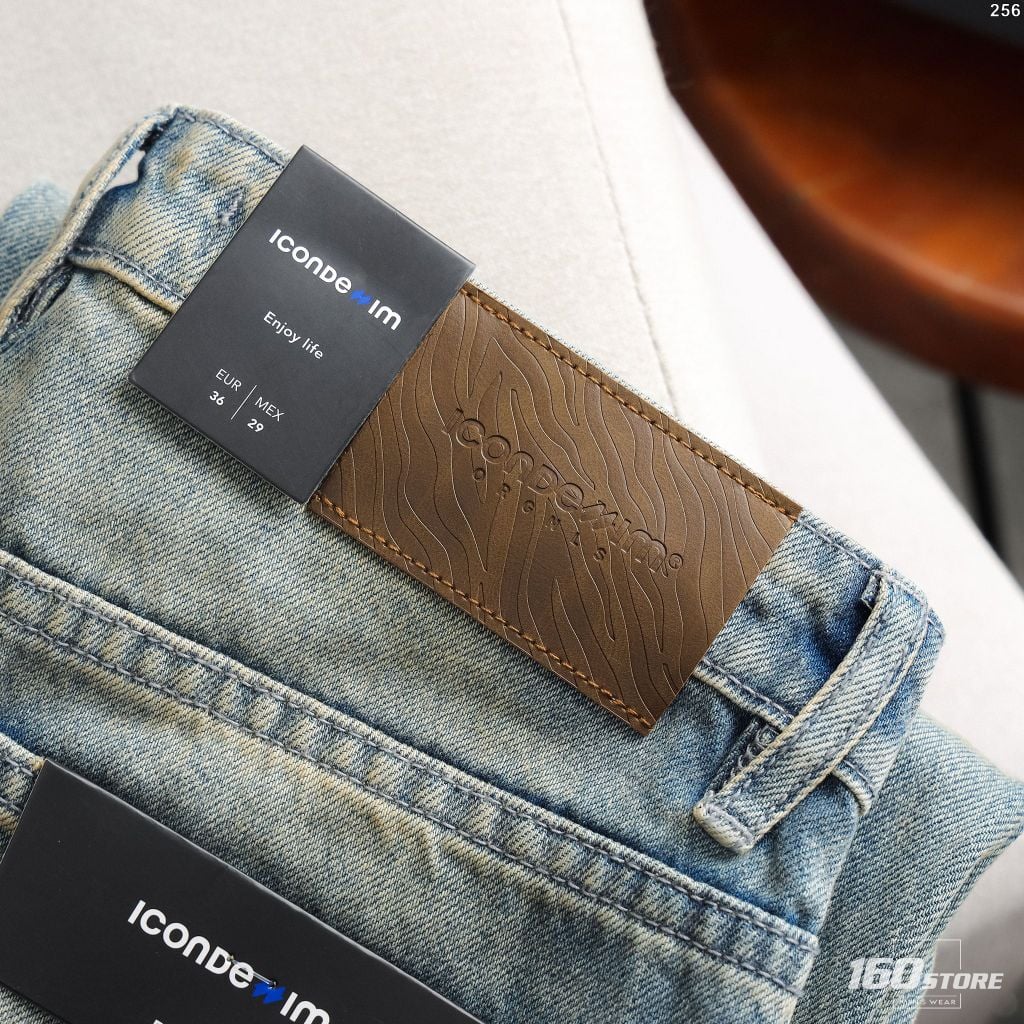 Quần Jeans Nam ICONDENIM Vintage Washed Blue Baggy