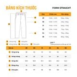 Quần Dài Kaki Nam ICONDENIM Wanderlust Form Straight
